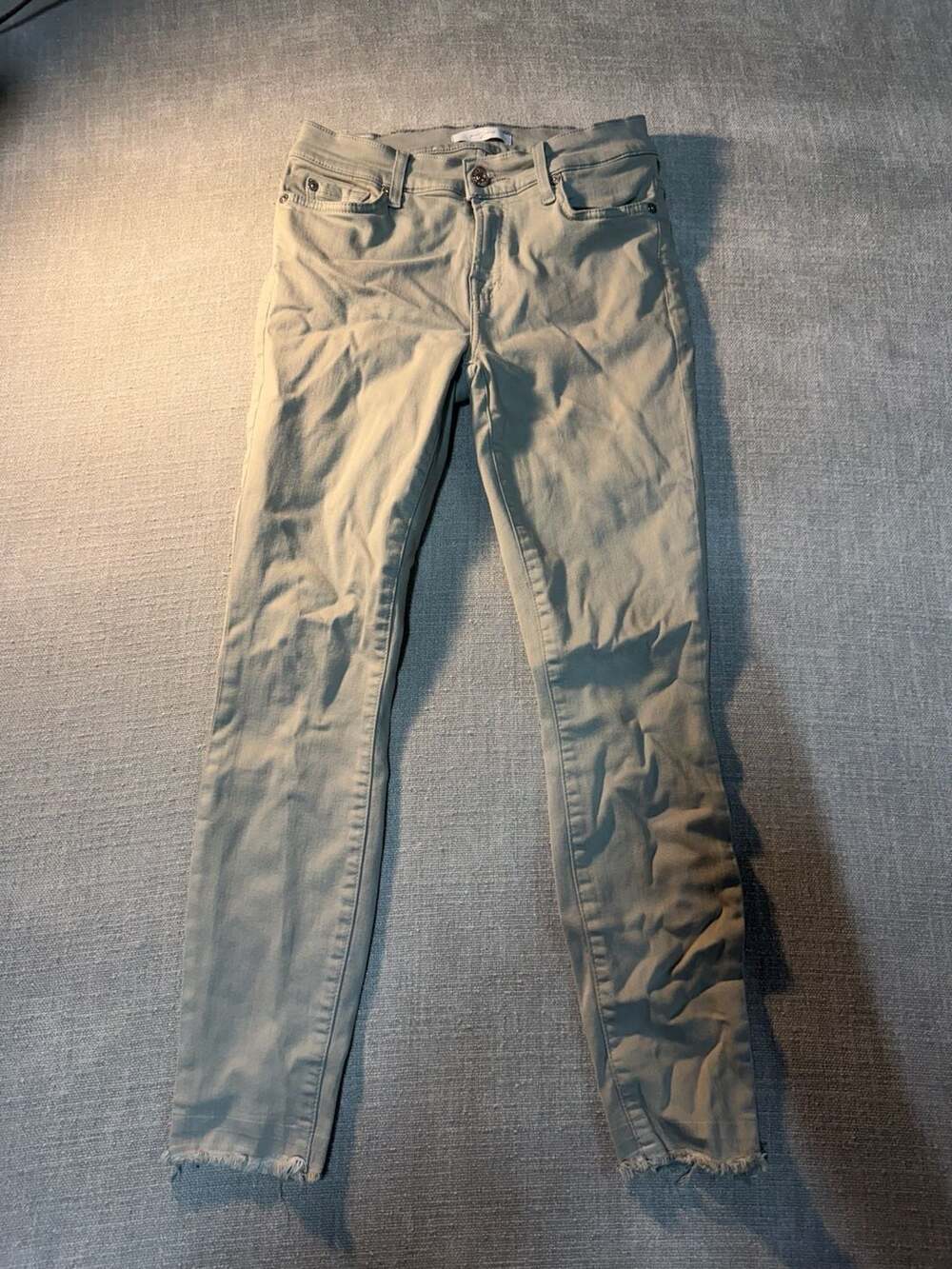 7 For All Mankind Skinny Jeans Size 26